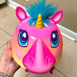 Girls unicorn bicycle helmet